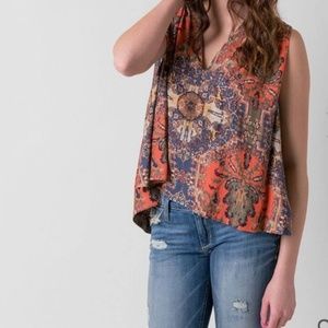 Free People Darcey Bohemian Tank Top Size XS